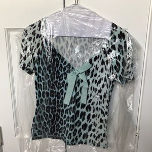Blummarine Italian vintage top